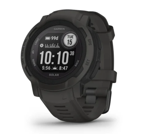 GARMIN INSTINCT 2 SOLAR RUGGED SMARTWATCH GRAPHITE